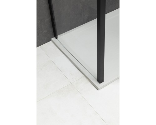 Душевая стенка Allen Brau Priority 90 3.31018.BBA Черный брашированный