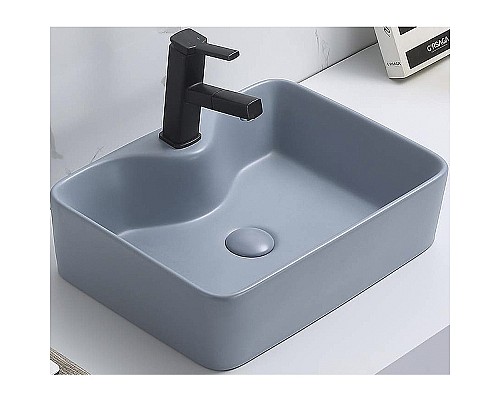 Раковина-чаша CeramaLux 48 7291MHL-4 Голубая