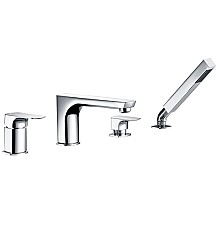 Смеситель на борт ванны, 4 отверстия WasserKRAFT 2755