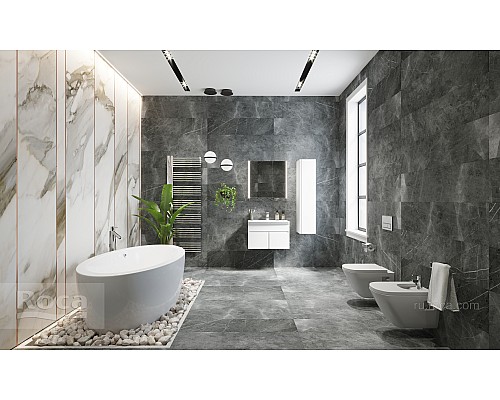 Зеркальный шкаф Roca UP 60 L ZRU9303015 белый глянец