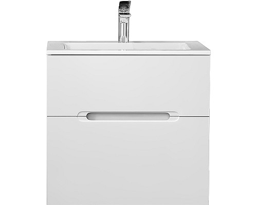 Тумба под раковину Jorno Modul 65 Mоl.01.62/P/W подвесная Белый глянец