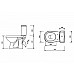 Унитаз компакт Оскольская Керамика Элисса Оптима 43901130302 с бачком и сиденьем