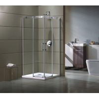 Душевой уголок Grossman GR-3100 Galaxy 100x100 квадрат двери раздвижные