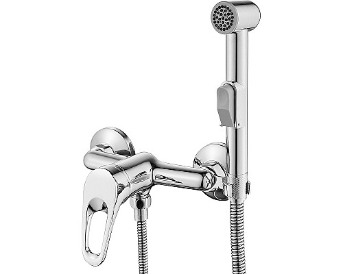 Гигиенический душ со смесителем Rossinka B35-52 Хром
