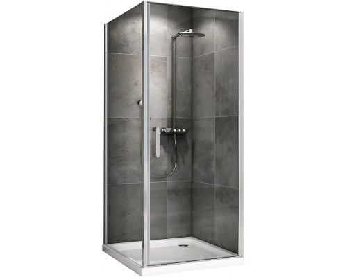 Душевой уголок Abber Sonnenstrand 60x100 профиль Хром стекло прозрачное