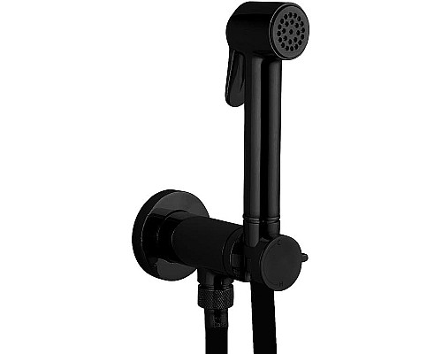 Гигиенический душ со смесителем Bossini E37007B.073 Черный матовый