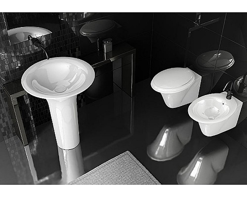 Унитаз Hatria Sculture YXKN01 подвесной без сиденья