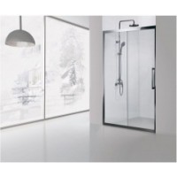 Душевая дверь Aquanet Delta NPE6121 140, прозрачное стекло