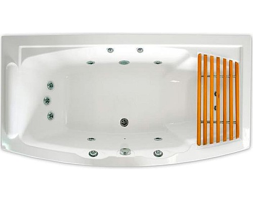 Душевой бокс Radomir Элис 2 168x85 R 1-04-1-2-5-0960 профиль Белый стекло прозрачное