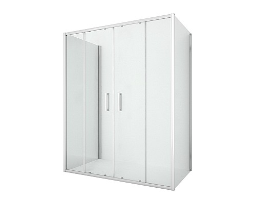 Душевое ограждение NEW TRENDY NEW CORRINA 140x80x195 (хром)