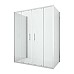 Душевое ограждение NEW TRENDY NEW CORRINA 140x80x195 (хром)