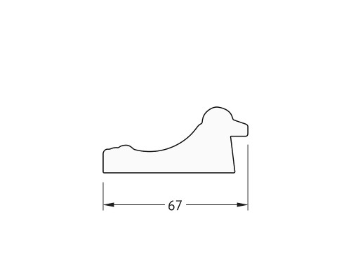 Зеркало Evoform Definite 52х42 BY 1353 в багетной раме - Состаренное золото 67 мм