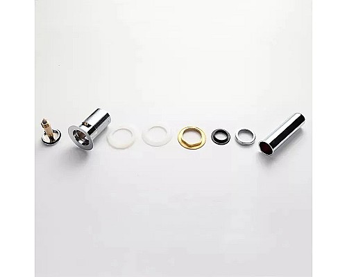 Донный клапан Haiba HB66-2 click-clack Хром