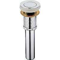 Донный клапан Haiba HB66-2 click-clack Хром