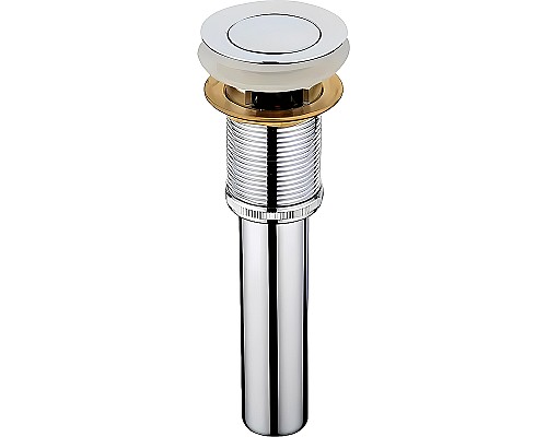 Донный клапан Haiba HB66-2 click-clack Хром