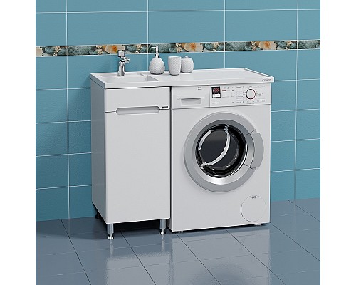 Тумба под раковину СанТа Лондон 100 224038 Белая