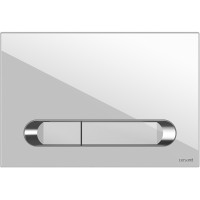 Клавиша смыва Cersanit Estetica 64111 Белая Хром