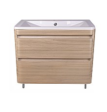 Тумба под раковину напольная Style Line Атлантика 90 СС-00002218 ясень перламутр