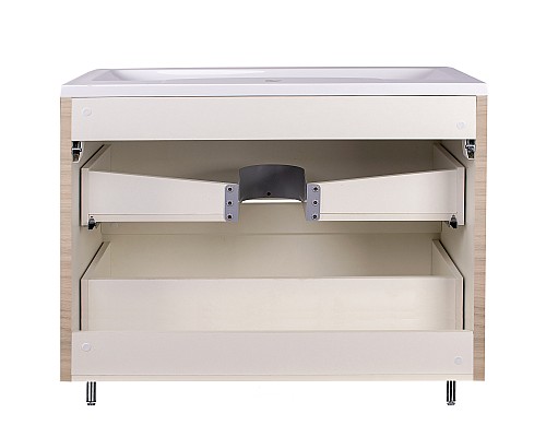 Тумба под раковину напольная Style Line Атлантика 90 СС-00002218 ясень перламутр