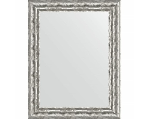 Зеркало Evoform Definite 90х70 BY 3185 в багетной раме - Волна хром 90 мм