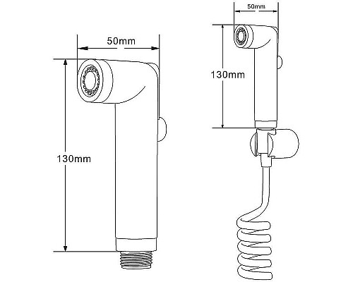 Гигиенический душ Orange HS011cr Хром