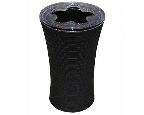 Стакан для зубных щеток Ridder Tower 22200210 Черный