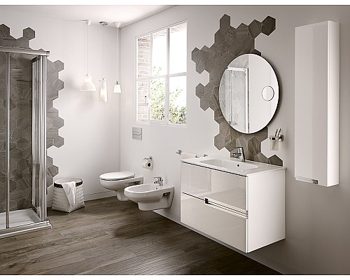 Тумба под раковину Roca Victoria Nord Ice Edition 80 ZRU9302731 подвесная Белая