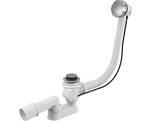 Слив-перелив AM.PM W90A-000-OFI полуавтомат Хром