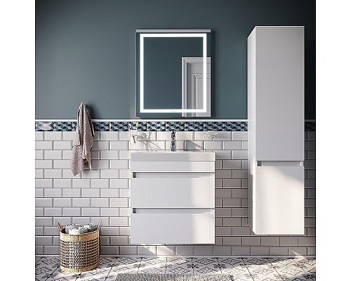 Шкаф пенал Iddis Zodiac 35 ZOD35W0i97 подвесной Белый