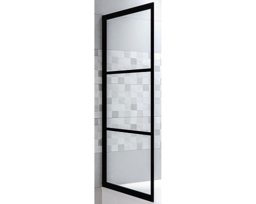 Шторка на ванну Riho Grid GB501 80 (GBB5080001) L Черный