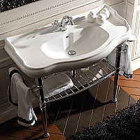 Консоль под раковину Kerasan Retro 730090 хром