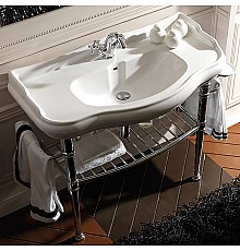 Консоль под раковину Kerasan Retro 730090 хром