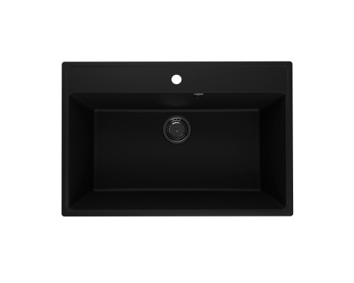 Кухонная мойка Ulgran Quartz Forte 760-07 уголь
