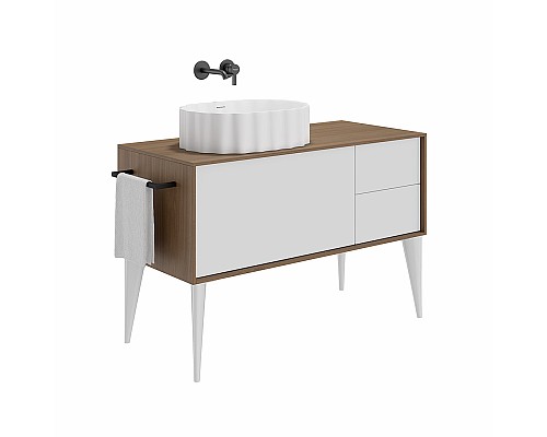Раковина Kerama Marazzi ARTBASIN Conchiglia накладная 50, белая матовая Раковина Kerama Marazzi ARTBASIN Conchiglia накладная 50, белая матовая
