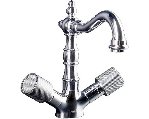 Смеситель для раковины Boheme Royal Cristal 272-Royal Хром