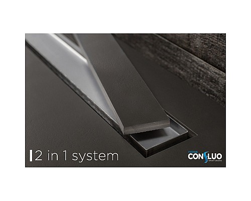 Душевой лоток Pestan Confluo Frameless Line 550 13701230