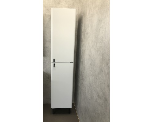 Шкаф пенал Comforty Сорренто 40 Светло серый