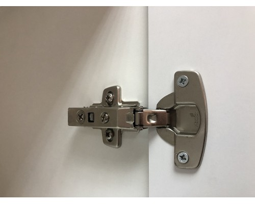 Шкаф пенал Comforty Сорренто 40 Светло серый
