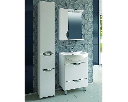 Зеркало со шкафом Vigo Callao 60 L z.CAL.60.L.El с подсветкой Белое