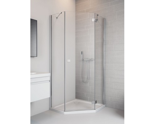 Душевая дверь Essenza New PTJ Door R chrome/transparent/6mm