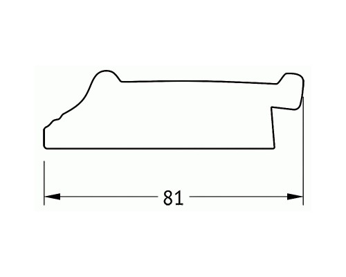 Зеркало Evoform Exclusive Floor 199х100 BY 6148 с фацетом в багетной раме - Черный ардеко 81 мм