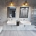 Зеркало прямоугольное Excellent Kuadro 80x60 черный мат