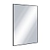 Зеркало прямоугольное Excellent Kuadro 80x60 черный мат