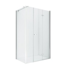 Душевое ограждение NEW TRENDY NEW SOLEO PLUS складные двери R 100x80x195 (хром)