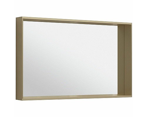 Зеркало Allen Brau Reality 120 1.32021.03 с подсветкой Латунь браш с сенсорным выключателем