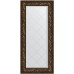 Зеркало Evoform Exclusive-G 128х59 BY 4072 с гравировкой в багетной раме - Византия бронза 99 мм
