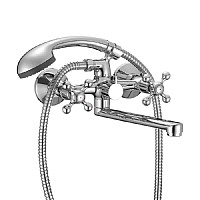 Смеситель для ванны Milardo Duplex DUPSB02M02