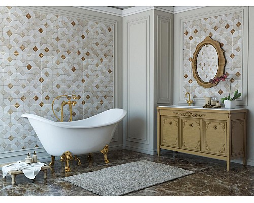 Ванна из искусственного камня Эстет Скарлет 180х77