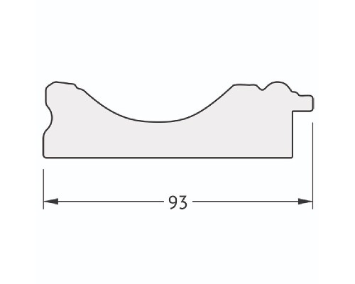 Зеркало Evoform Exclusive Floor 202х112 BY 6162 с фацетом в багетной раме - Бронзовый акведук 93 мм