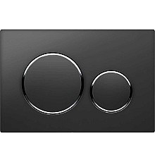 Клавиша смыва Vincea VFP-005MB Черная матовая